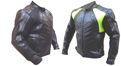 Men leather motorcycle - leather,
