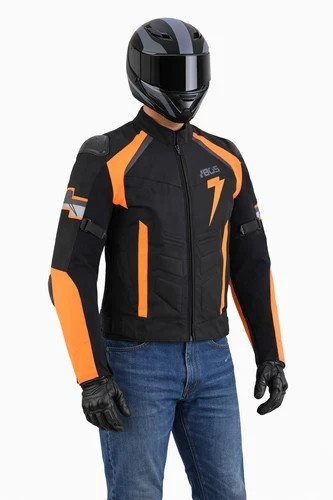 Giacca motociclista uomo - giacca,